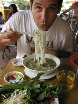 Breakfast in Cambodia